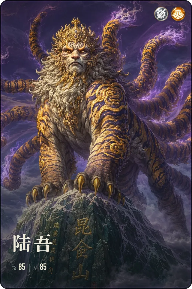 异兽卡牌 · 陆吾