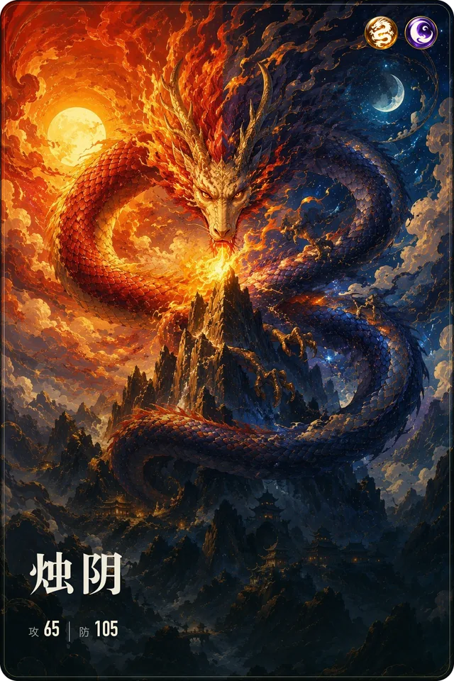 异兽卡牌 · 烛阴