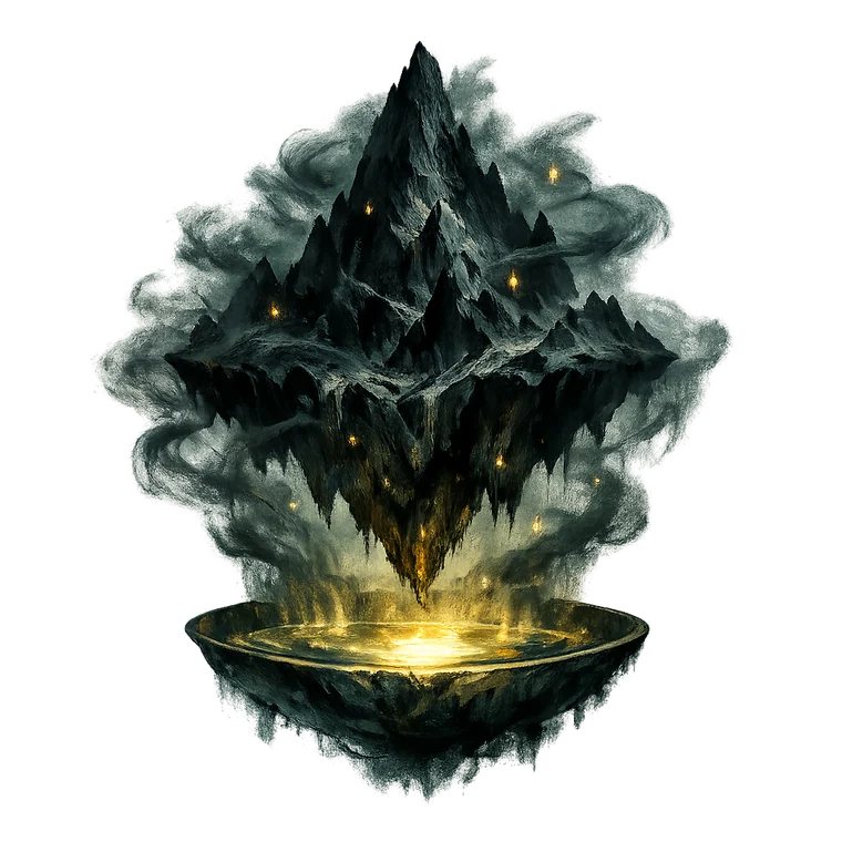 盏中悬山——《万兽山海》主视觉