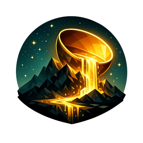 半盏山工作室标志——夜盏倾山